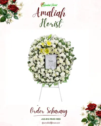 Krans Bunga Duka Cita di Kramatsampang